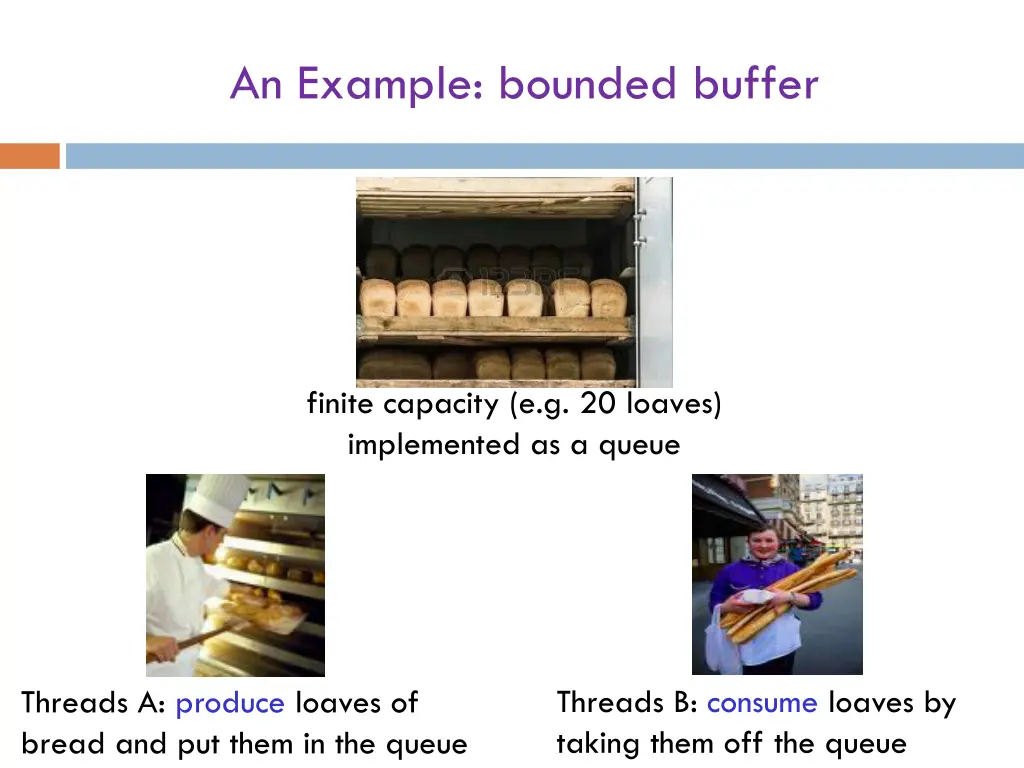 an example bounded buffer