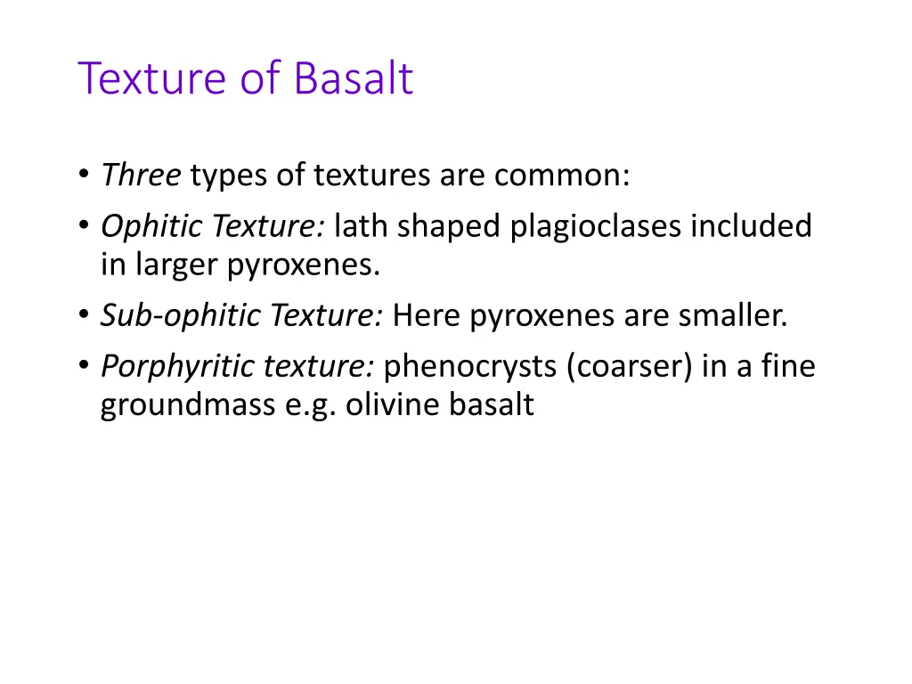 texture of basalt
