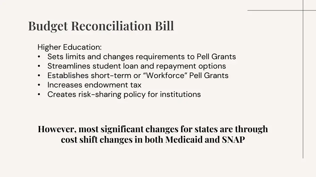 budget reconciliation bill 1