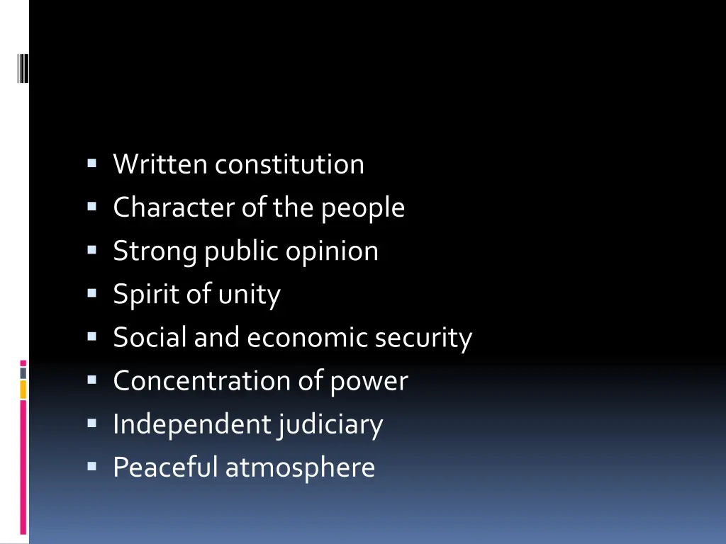written constitution character of the people
