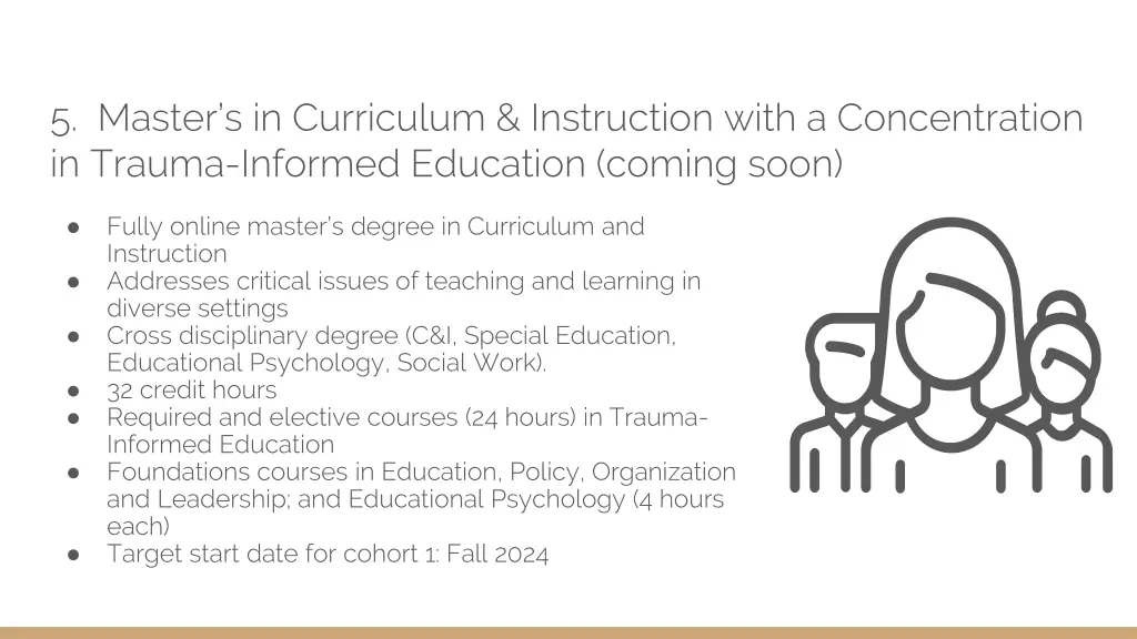 5 master s in curriculum instruction with