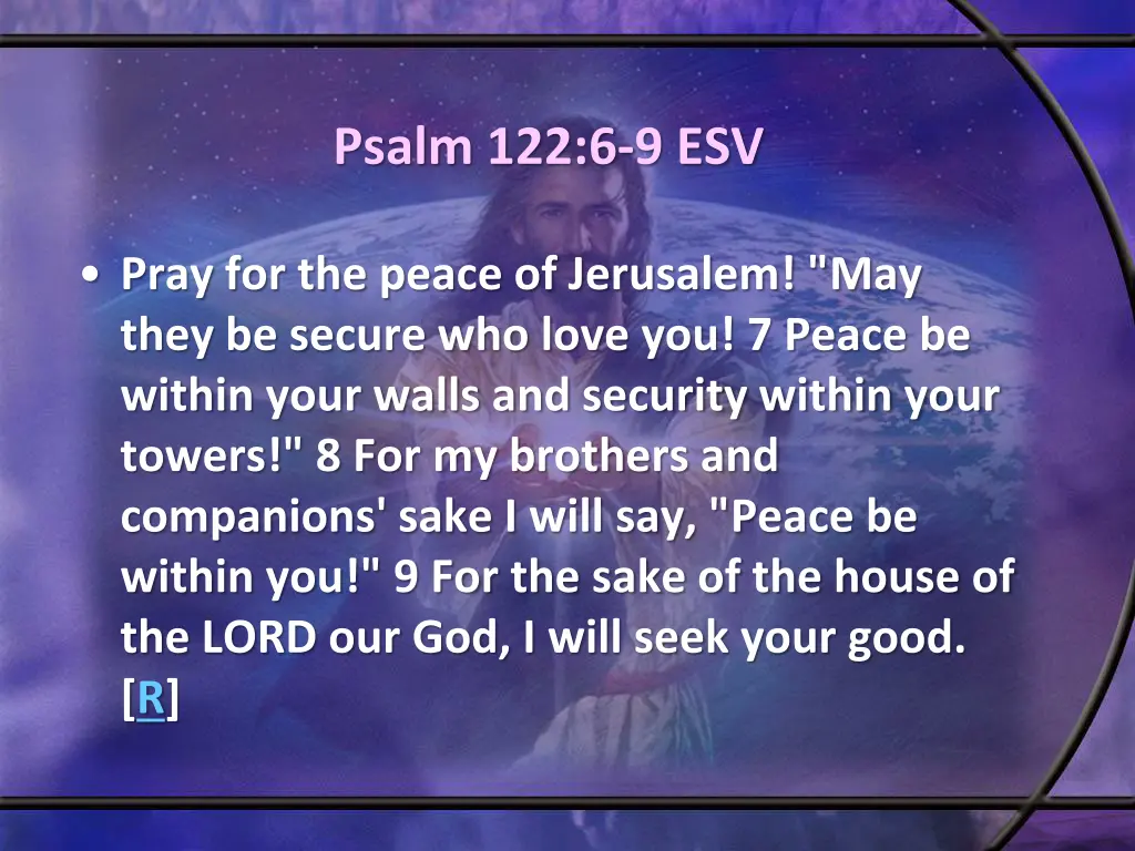 psalm 122 6 9 esv
