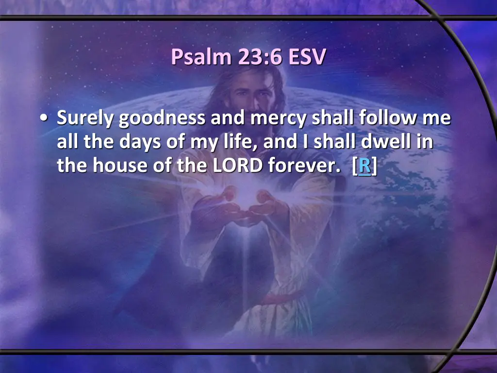 psalm 23 6 esv