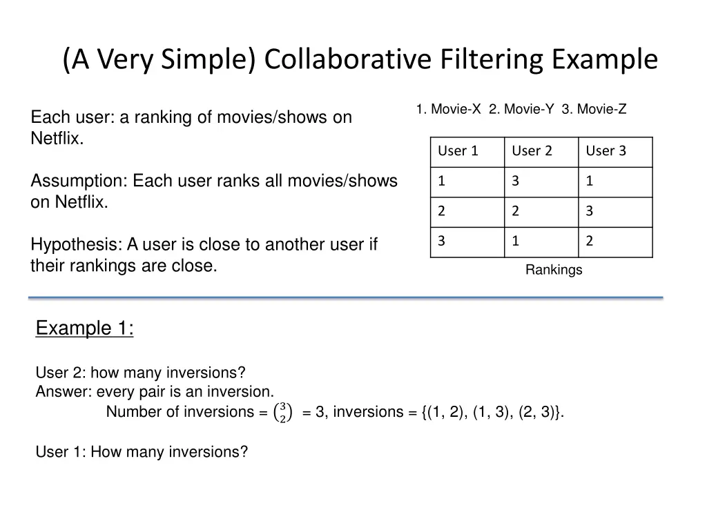 a very simple collaborative filtering example 4