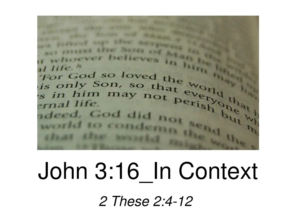 john 3 16 in context 1