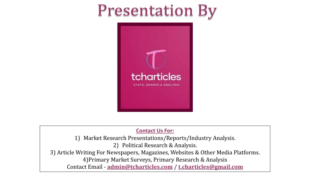 presentation by