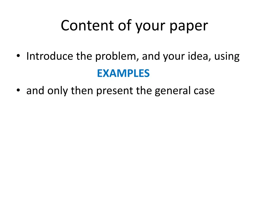 content of your paper 2