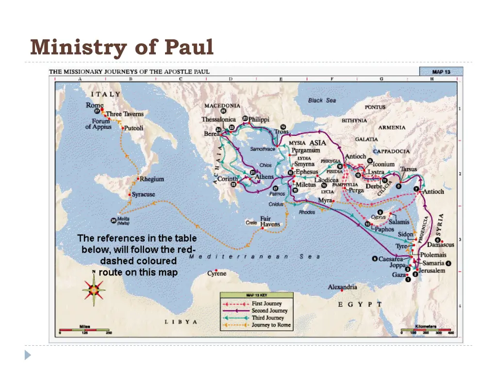ministry of paul