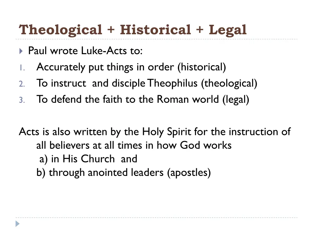 theological historical legal