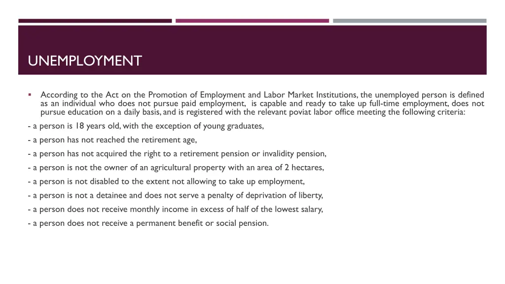 unemployment 1