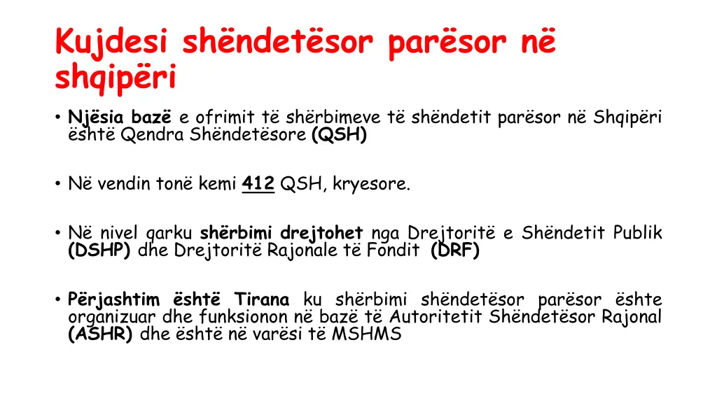 kujdesi sh ndet sor par sor n shqip