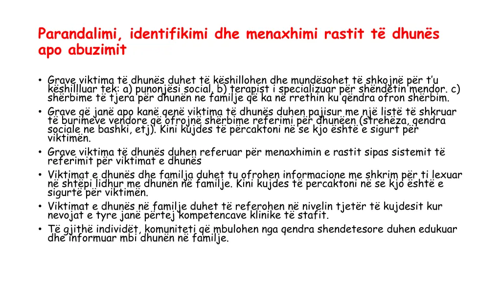 parandalimi identifikimi dhe menaxhimi rastit 1