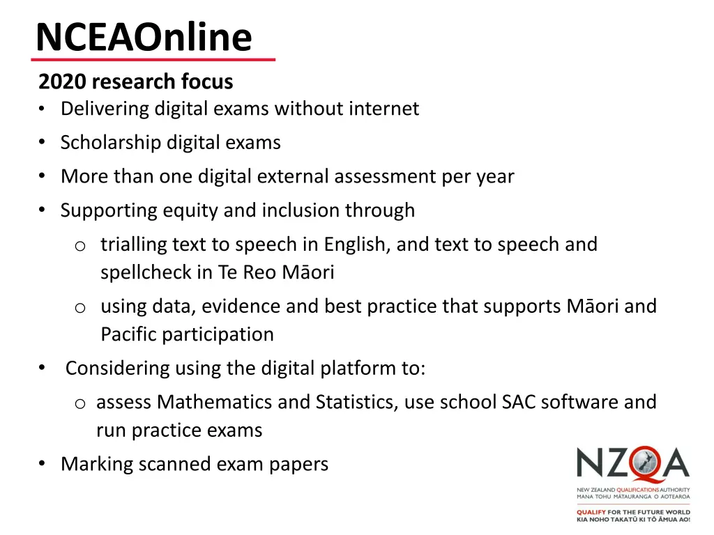 nceaonline 2020 research focus