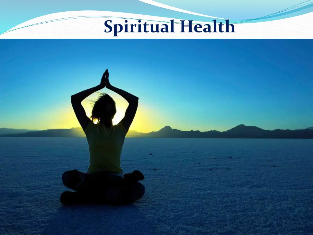 spiritual health