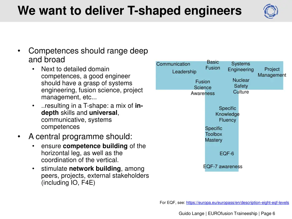 we want to deliver t shaped engineers