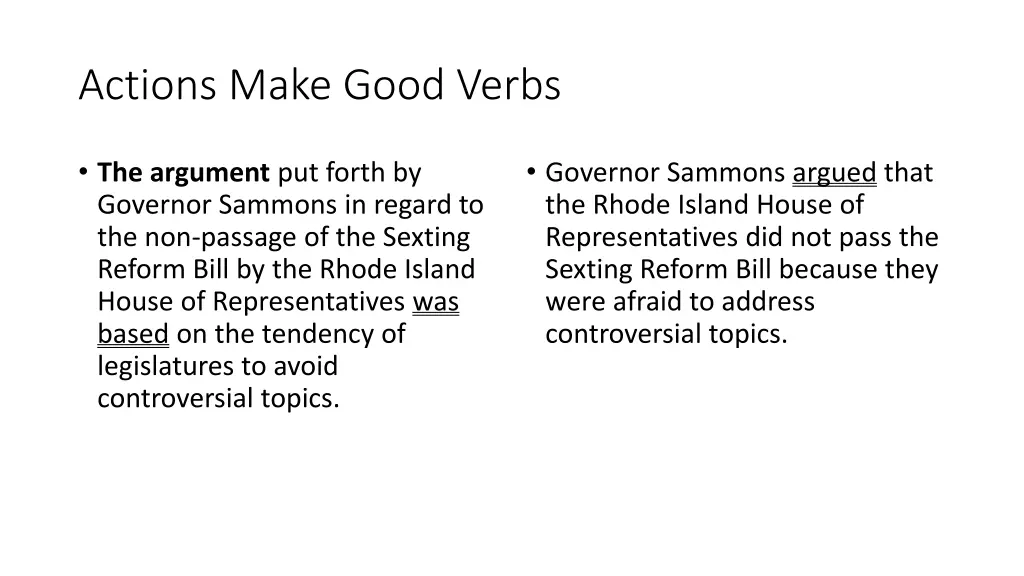 actions make good verbs 4