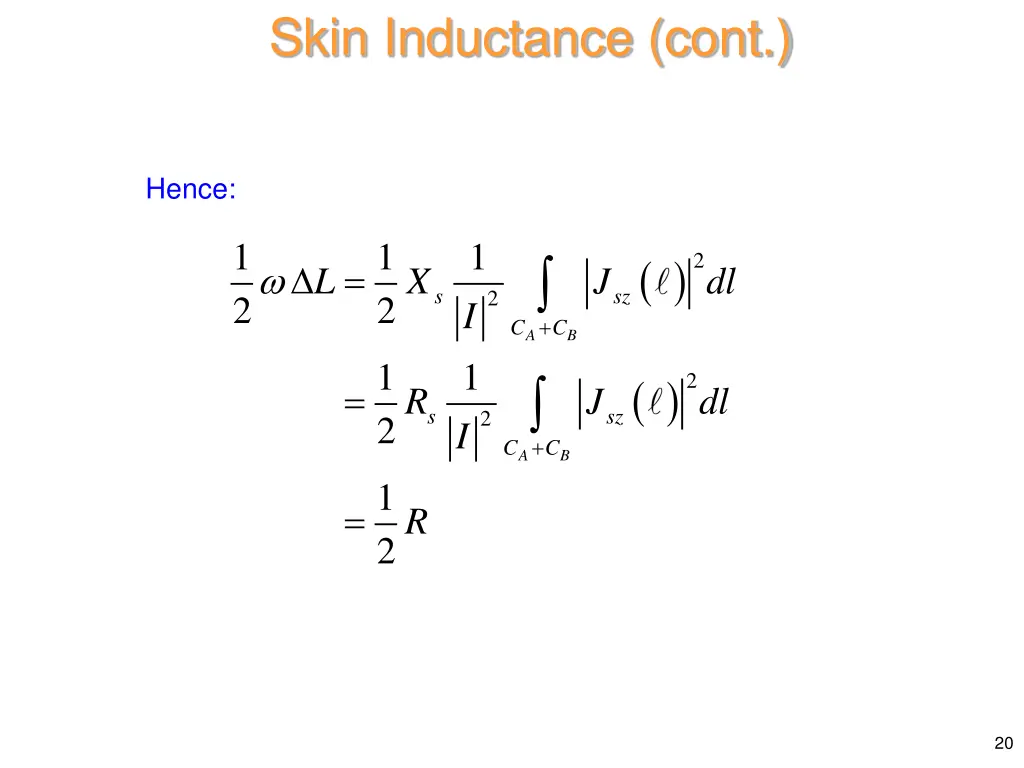 skin inductance cont 1