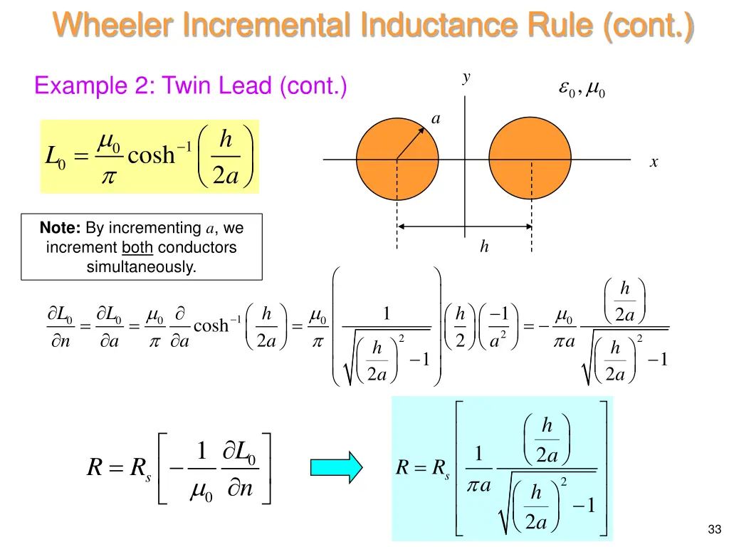 wheeler incremental inductance rule cont 5