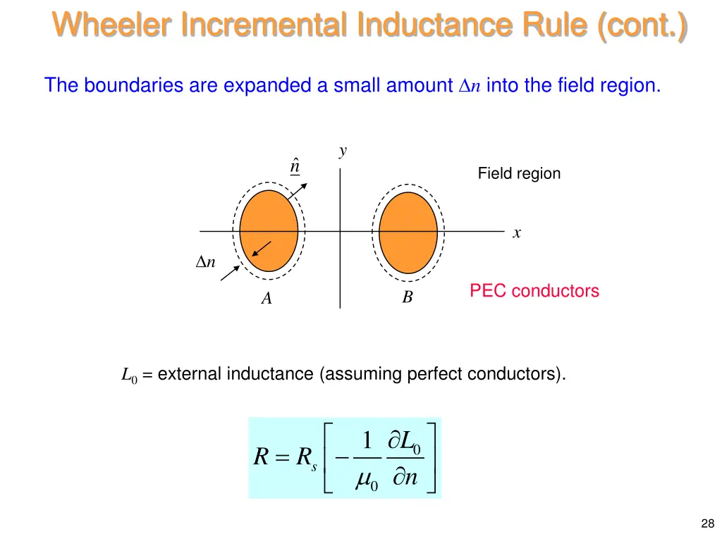 wheeler incremental inductance rule cont