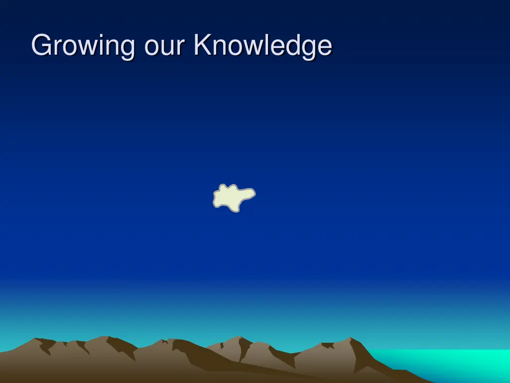 growing our knowledge