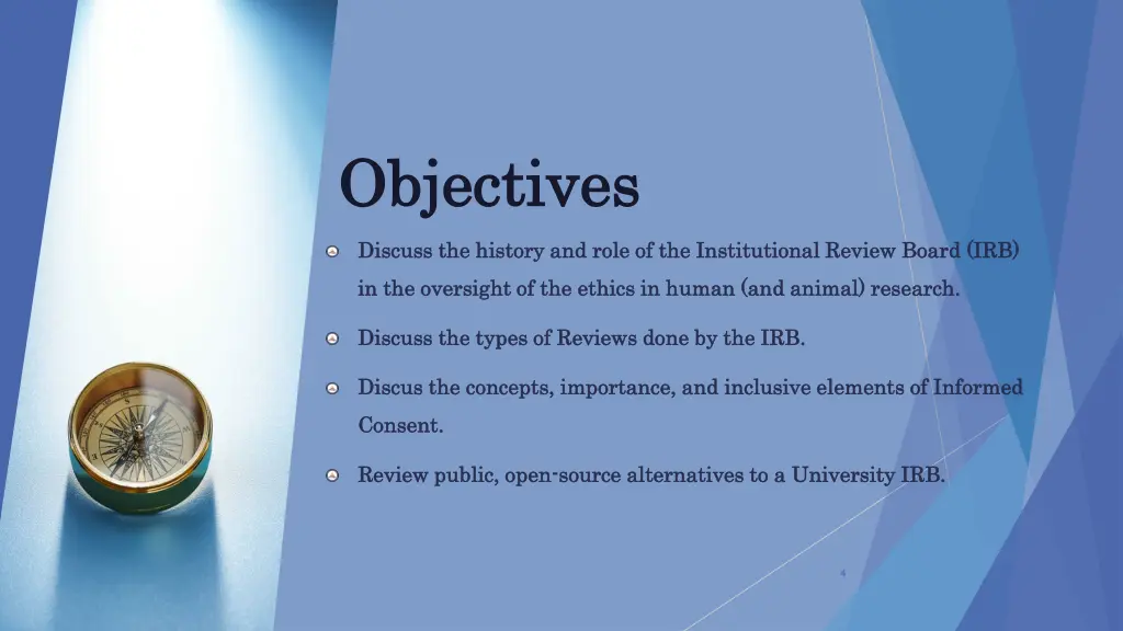 objectives objectives