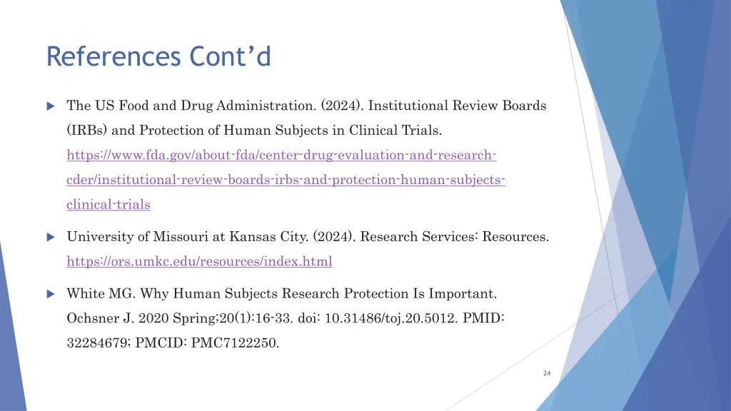 references cont d