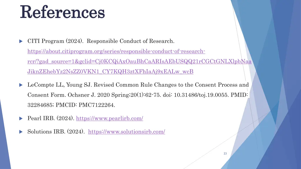 references references
