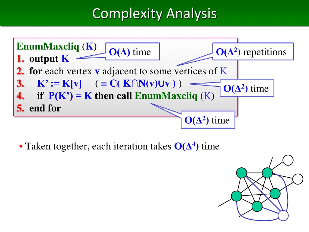 complexity analysis