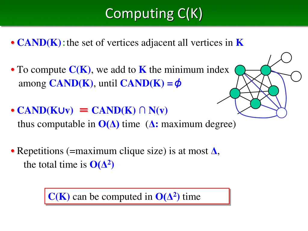 computing c k