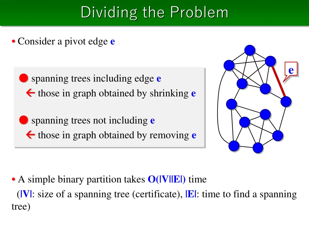 dividing the problem