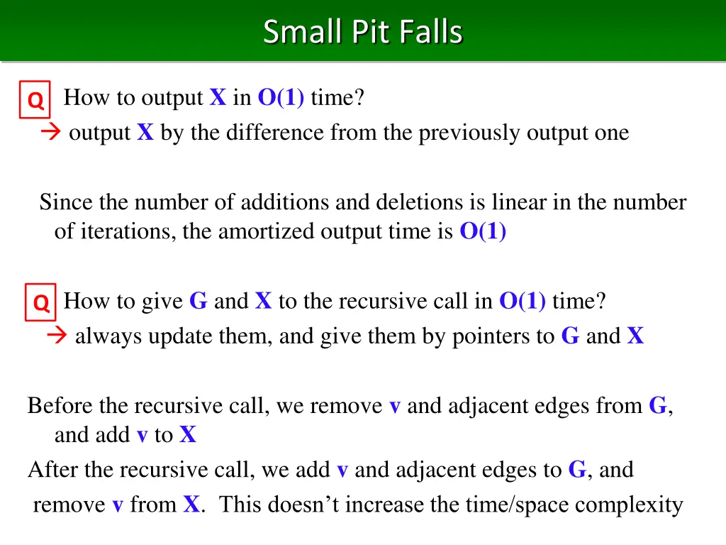 small pit falls