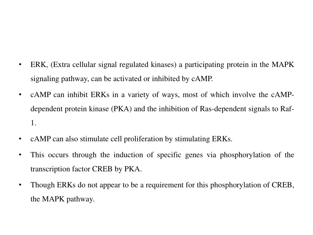 erk extra cellular signal regulated kinases