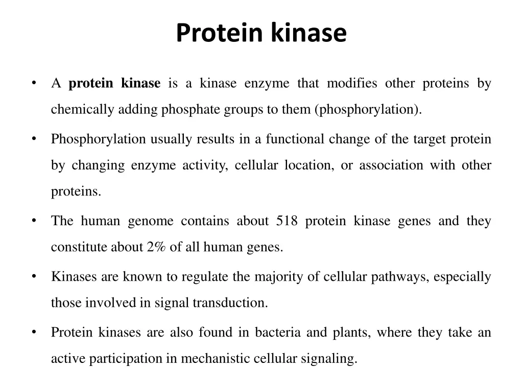 protein kinase