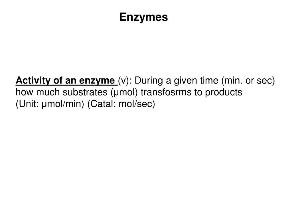 enzymes 1