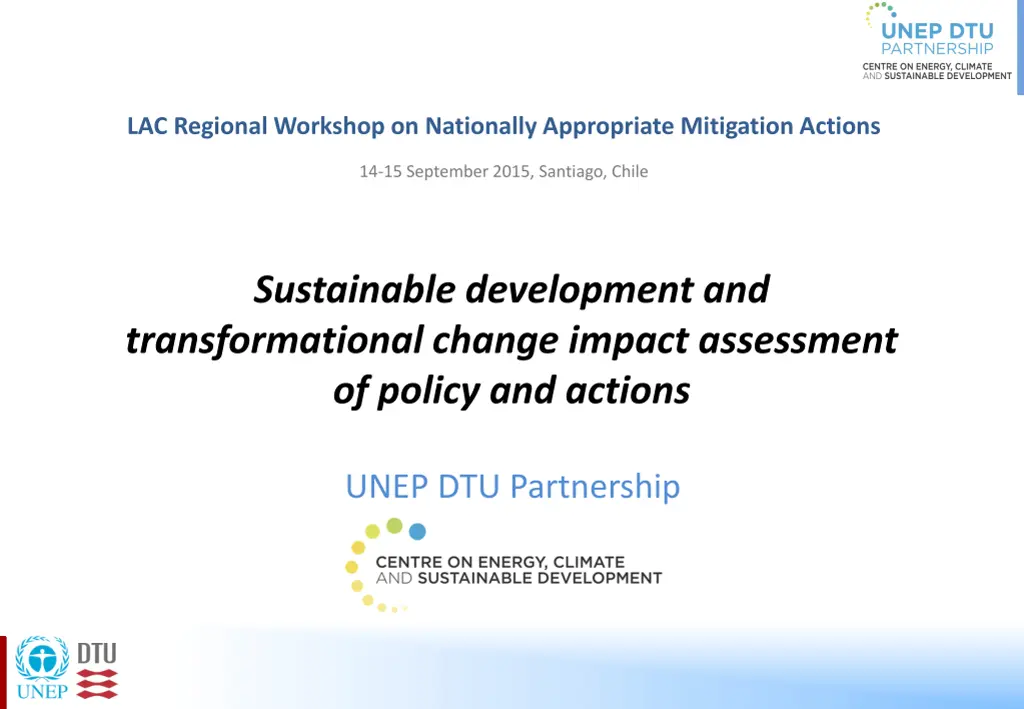 lac regional workshop on nationally appropriate