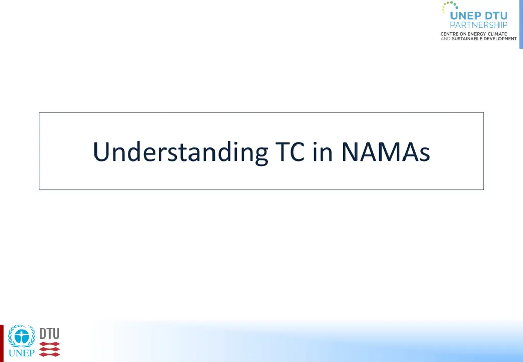 understanding tc in namas