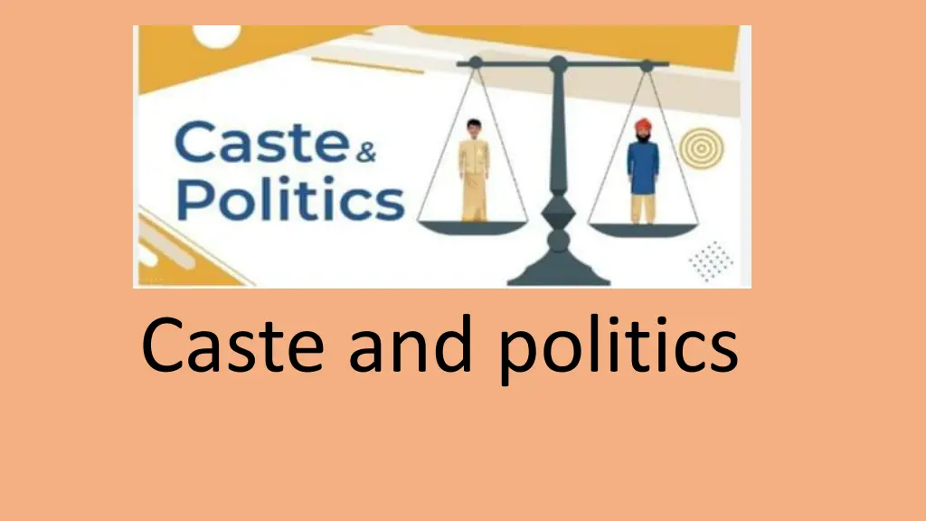 caste and politics