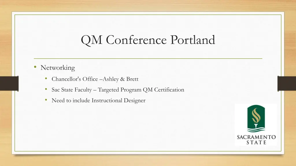 qm conference portland