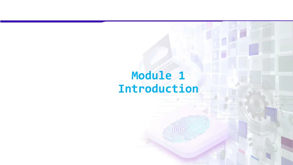 module 1 introduction