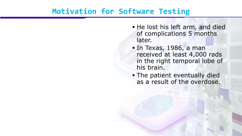 motivation for software testing 11