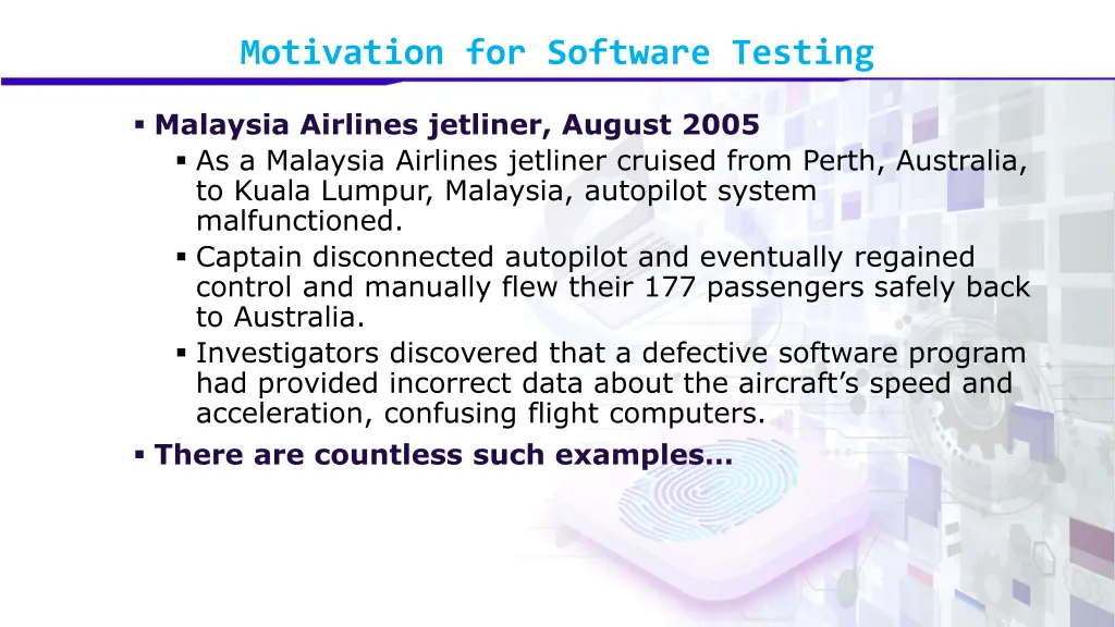motivation for software testing 14