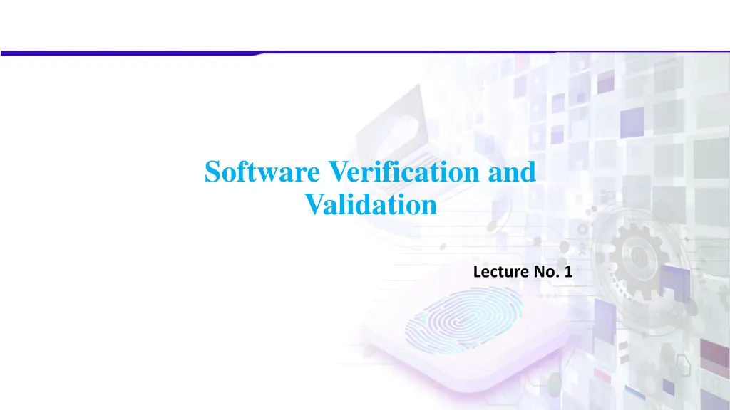 software verification and validation