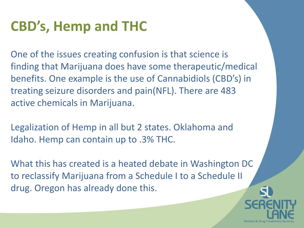 cbd s hemp and thc