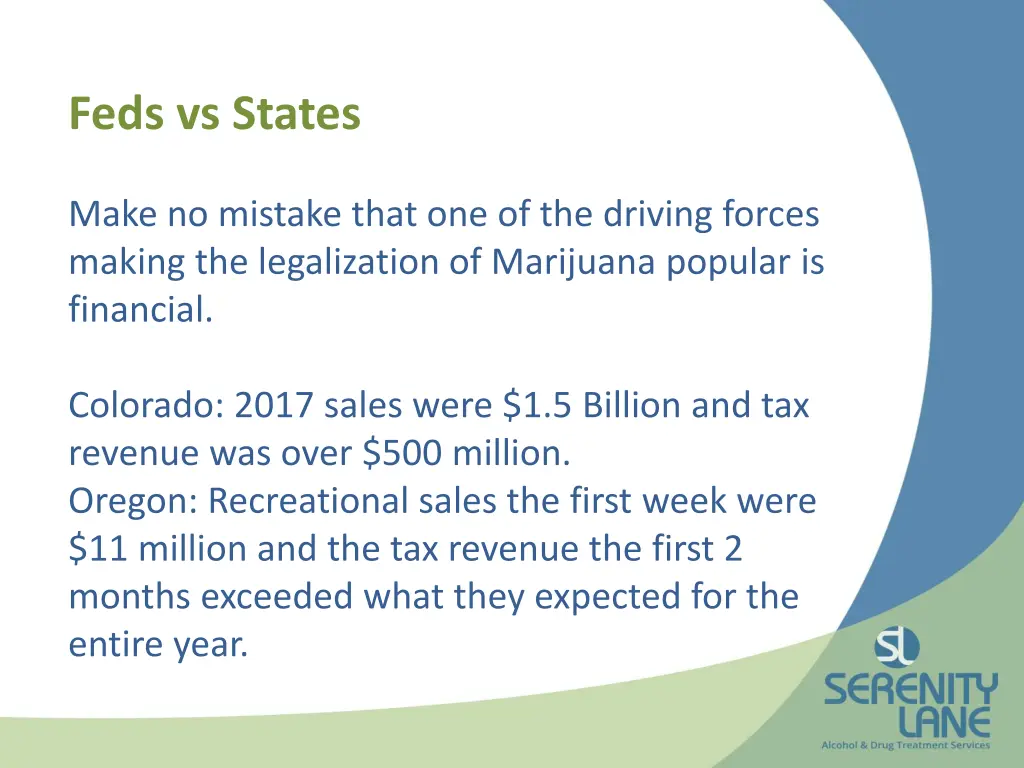 feds vs states