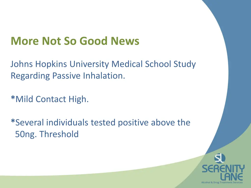 more not so good news
