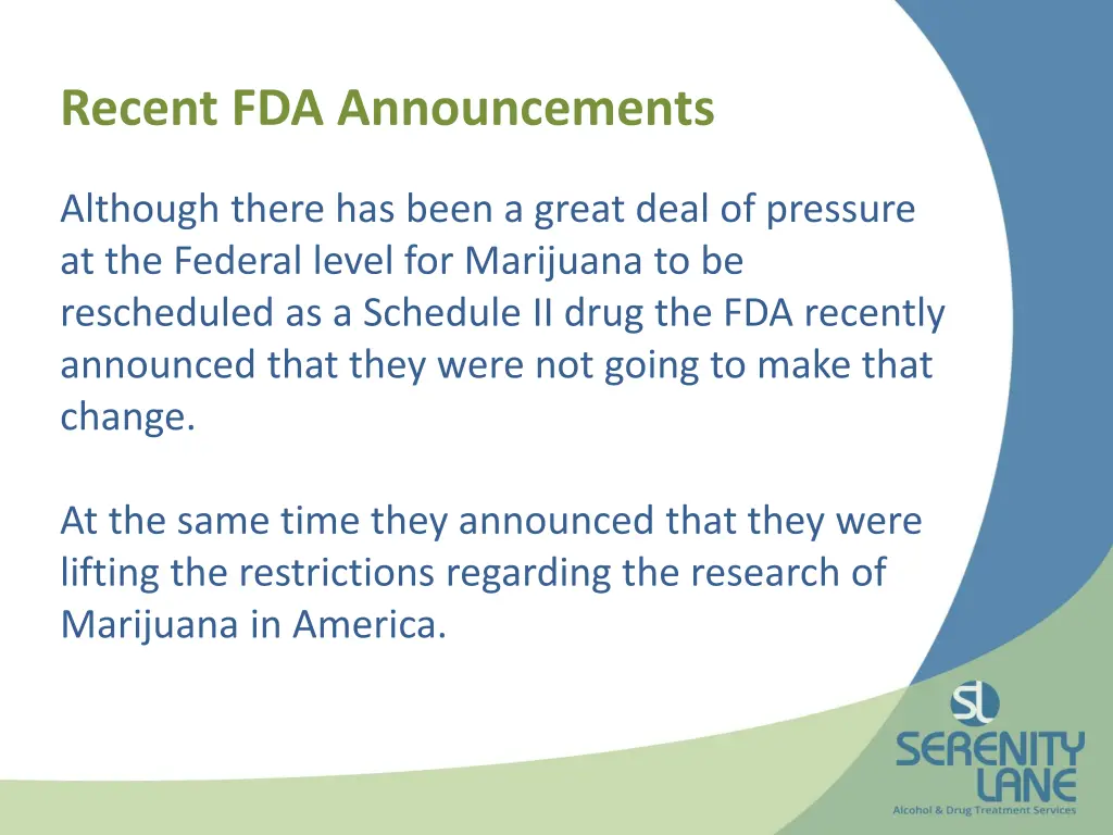 recent fda announcements