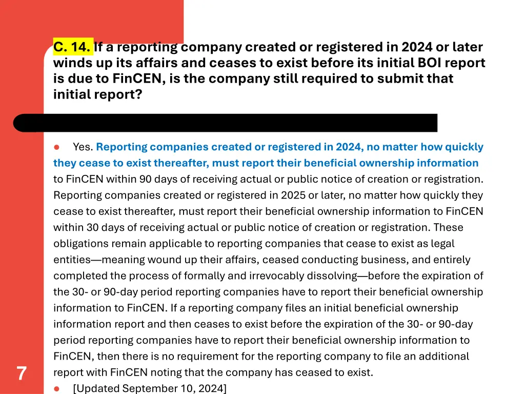c 14 if a reporting company created or registered