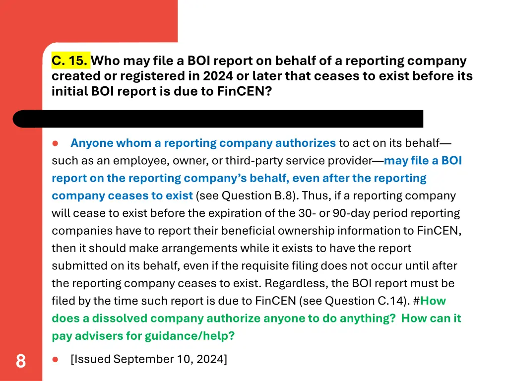c 15 who may file a boi report on behalf