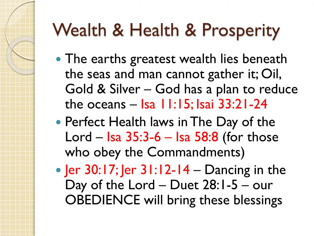 wealth health prosperity