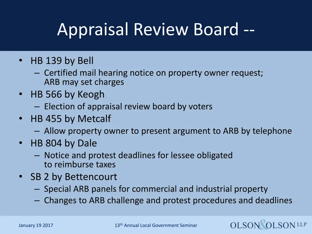appraisal review board